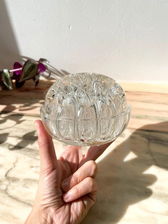 Pique-fleurs Vintage en Verre No. 4 1/2 Made in France – Vases, Glass (photo 5 of 10)