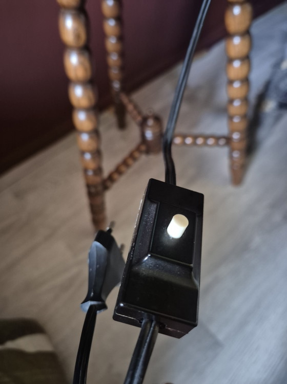 Mappamondo vintage illuminato | Ø 22 cm | Mappamondo retrò, Oggetti decorativi, Plastica, Multicolore (foto 3 di 5)