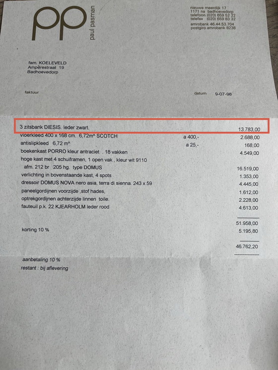 Image 1 of B&B Italia banca Diesis