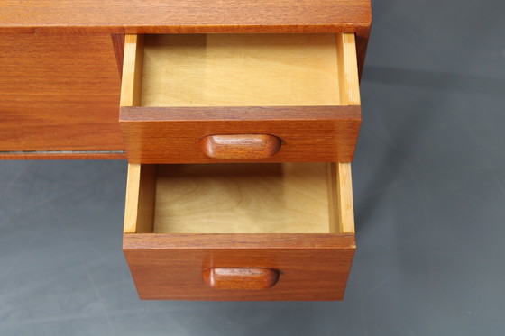 Image 1 of 1960s Danish Teak Cabinet with Mirror