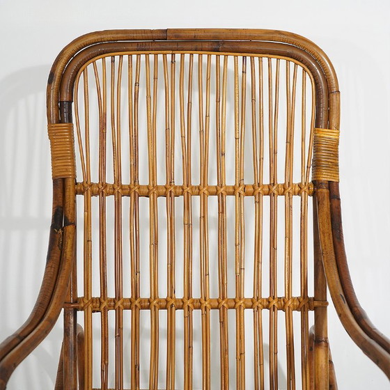 Rattan Sessel, 1950er Jahre (photo 8 of 12)