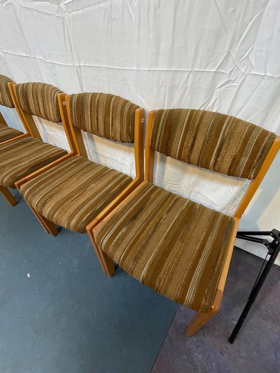 Image 1 of 4 chaises vintage années 1970