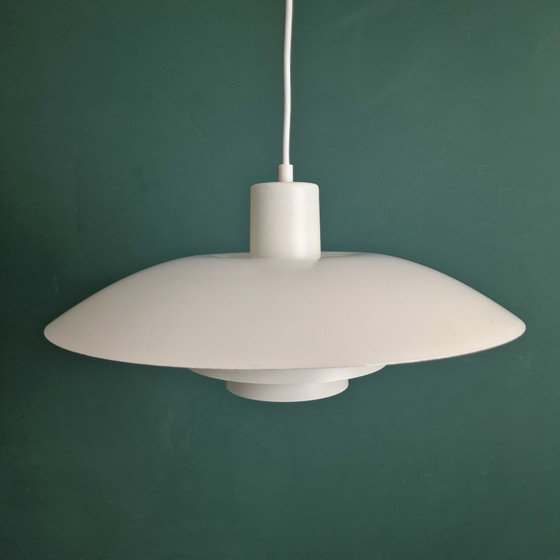 Image 1 of Vintage Louis Poulsen PH 3/4 Pendant Lamp - White - Ø 40 cm - Design Poul Henningsen - Denmark