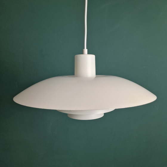 Image 1 of Vintage Louis Poulsen PH 3/4 Pendant Lamp - White - Ø 40 cm - Design Poul Henningsen - Denmark