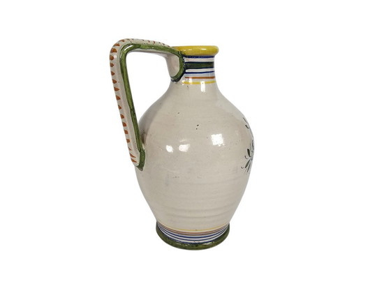 Image 1 of Deruta - Italie - Apotheker kan - schenkkan -  majolica - 1950's