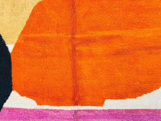 Image 1 of Marokkanischer Teppich aus Naturleinen, 300 x 200 cm