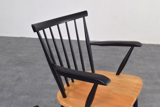 Mid-Century Swedish Rocking Chair, 1960s. – Wood (photo 9 of 10)