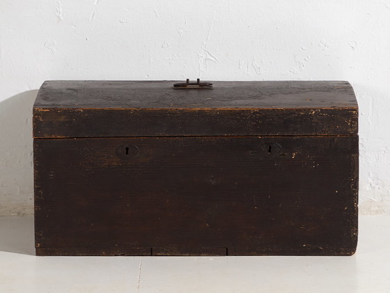 Antique chest with dark patina (c.1920) #10 – Chest of drawers, Rustic (photo 28 of 40)