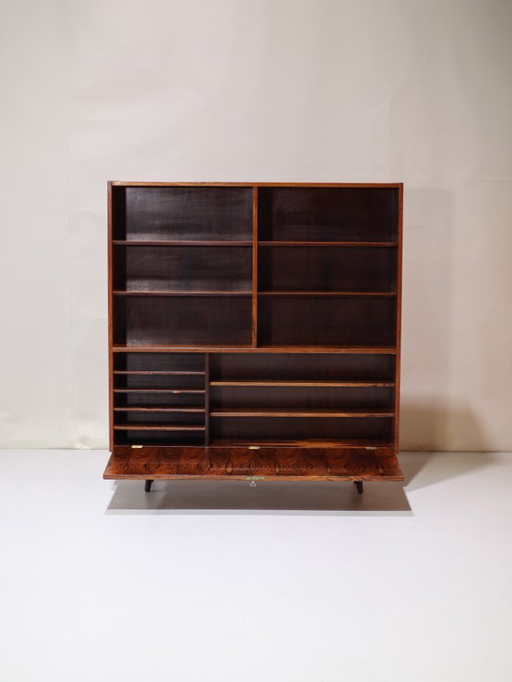 Image 1 of Librería con solapa Hundevad Palisandro danés