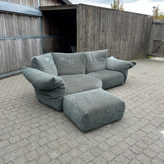 Image 1 of Sofá modular estándar Edra de tela S6922