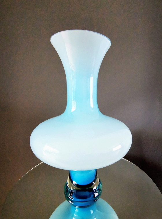 Image 1 of Empoli Glass Vase Italy Toscany, jaren 60