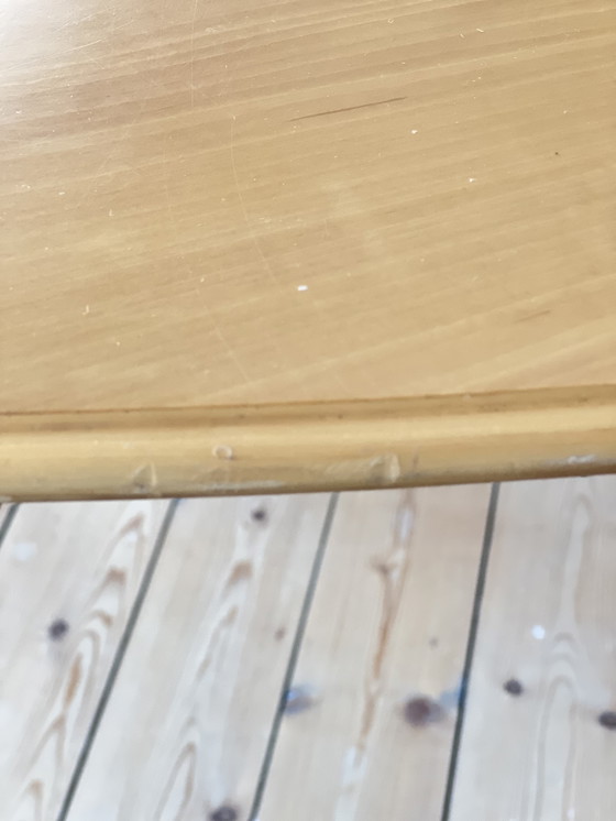 Image 1 of Design organic table + 4 design chairs (Gispen style)