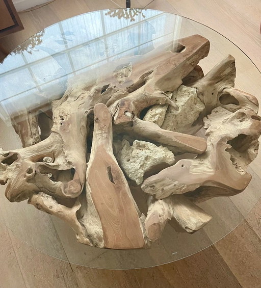 Coffee table Mangrove roots