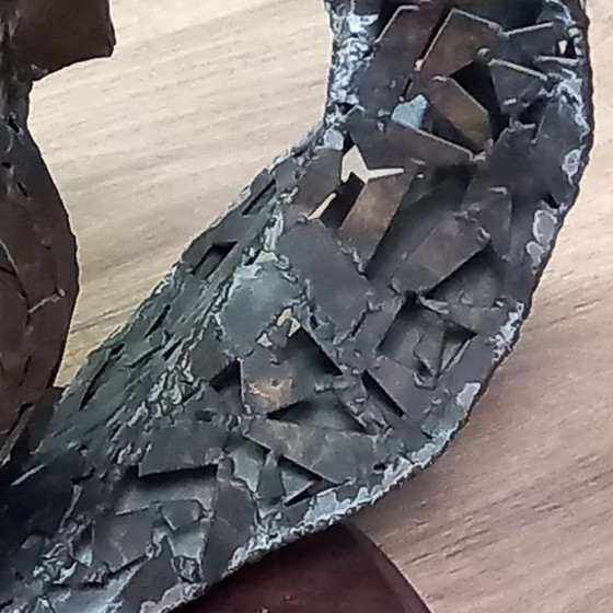 Image 1 of Sculpture en bronze vintage unique et spéciale