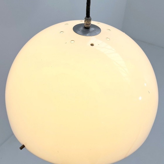 Image 1 of Red Model 4055 Floor Lamp by Luigi Bandini Buti for Kartell, 1960s