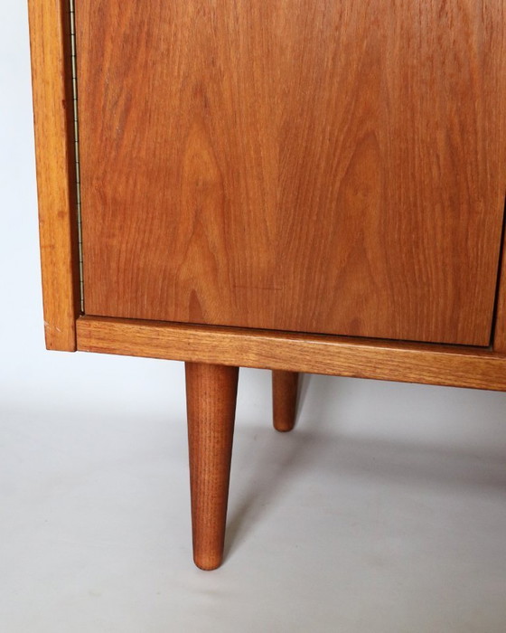 Image 1 of Vintage Deense platenspeler audiomeubel teak
