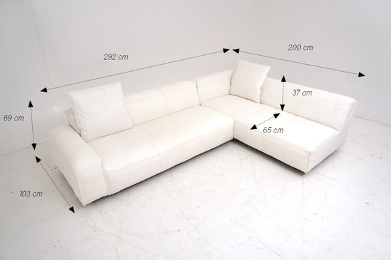 Image 1 of Rolf Benz Mio sofa set sofa corner sofa corner sofa cushions leather