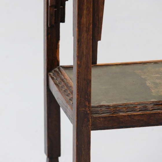 Image 1 of Beistelltisch im Arts & Crafts-Stil, 1910er Jahre