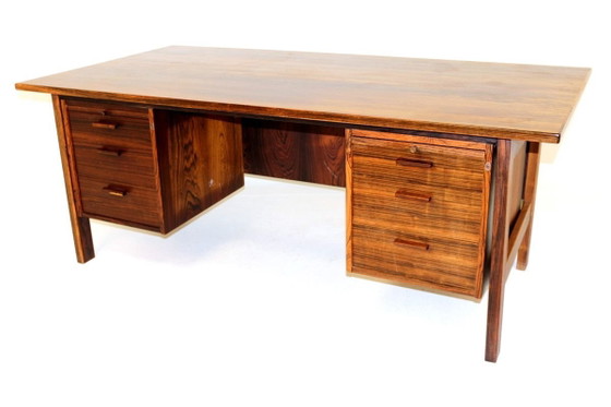 Bureau en Palissandre, Danemark, 1960s, Bureaux (photo 6 sur 6)
