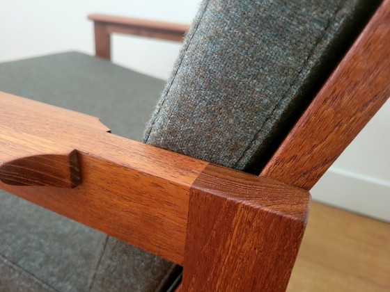 Image 1 of Poltrona vintage Capella di Illum Wikkelsø per Niels Eilersen