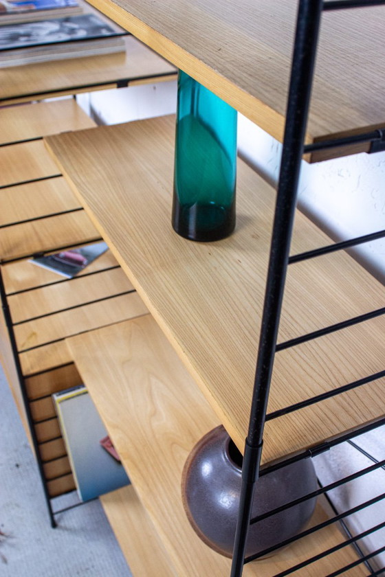 Image 1 of Vintage WHB String boekenkast, dressoir, kast, midden van de 20e eeuw