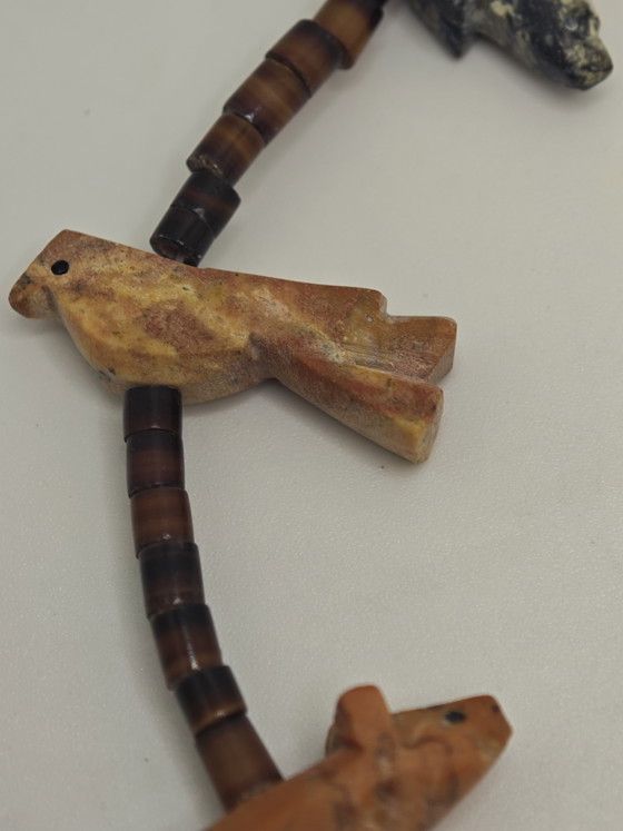 Image 1 of Collier fétiches Amérindien 