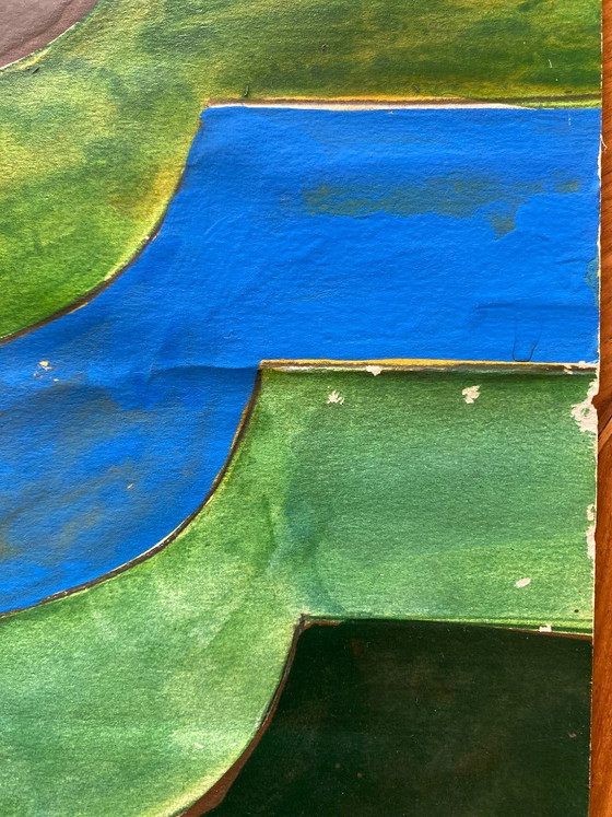 Senza titolo (Paesaggio più profondo) 1989 – Renato Mambor, Paintings & Drawings, Paper (photo 7 of 10)