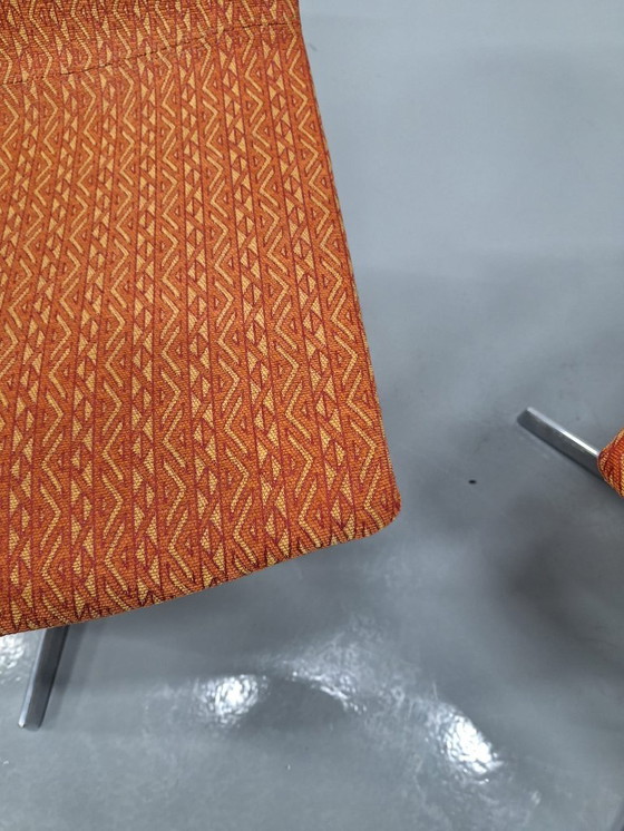 Image 1 of 2x Arper Catifa 70 poltrona girevole Arancione