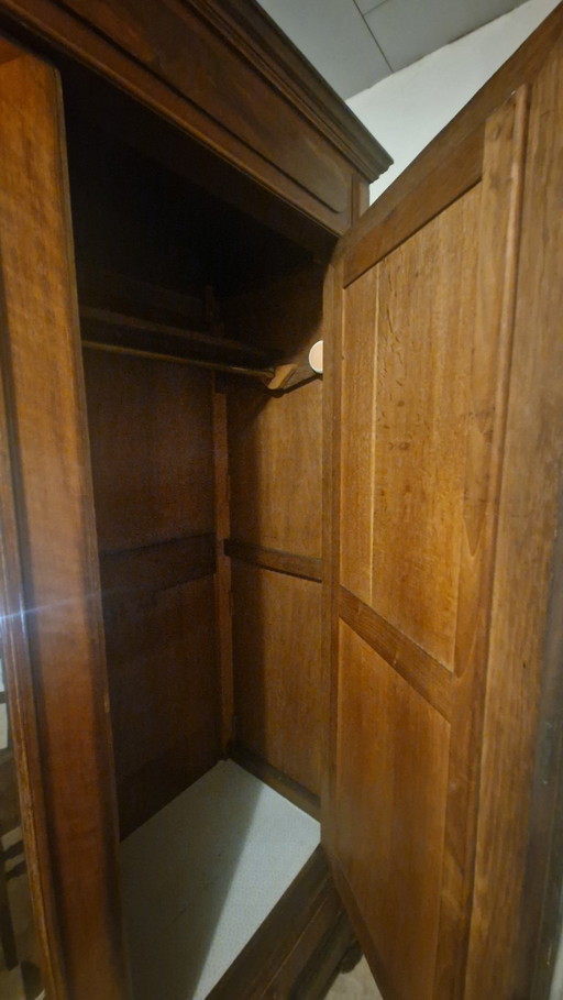 Old closet with mirror