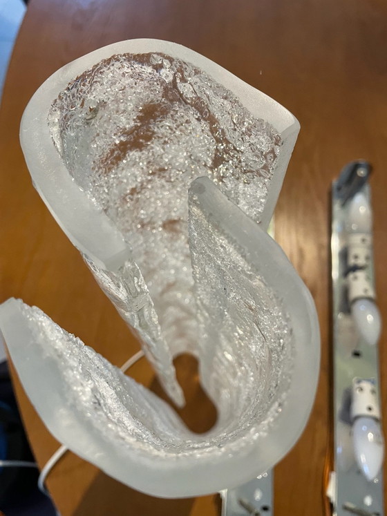Coppia di applique Hillebrand Murano, Vetro, Trasparente (foto 7 di 15)