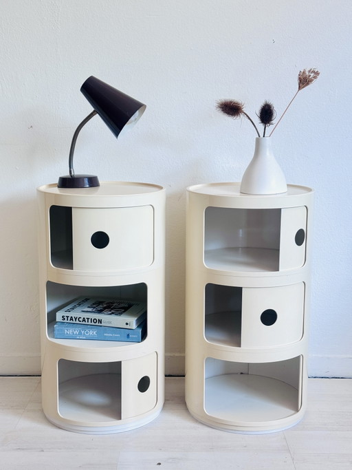 Vintage Kartell Componibili rund