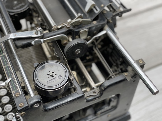 Image 1 of Voll funktionsfähige Wanderer Continental Schreibmaschine 1922 Berlin - gereinigt und geölt