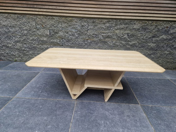 Travertine Coffee Table 1960s (photo 2 of 9)
