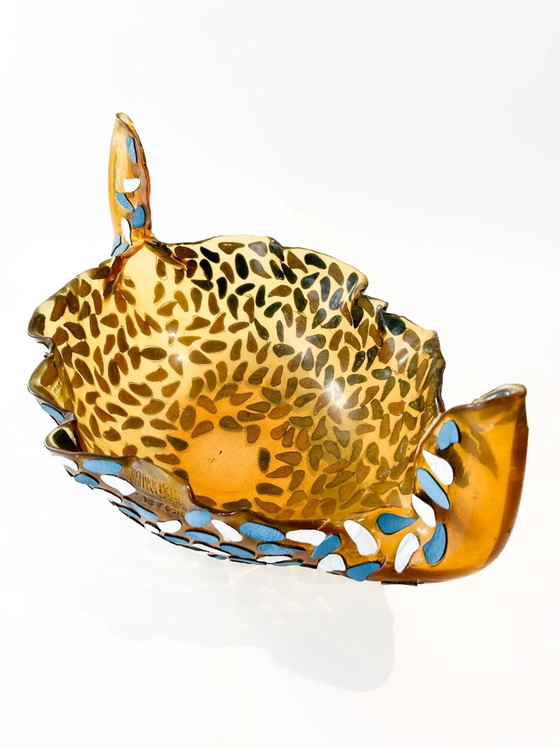 Cesto Frutta NativoCampana in Resina e Cuoio per Corsi di Design 2015 – Oggetti decorativi, Pelle (photo 5 of 8)