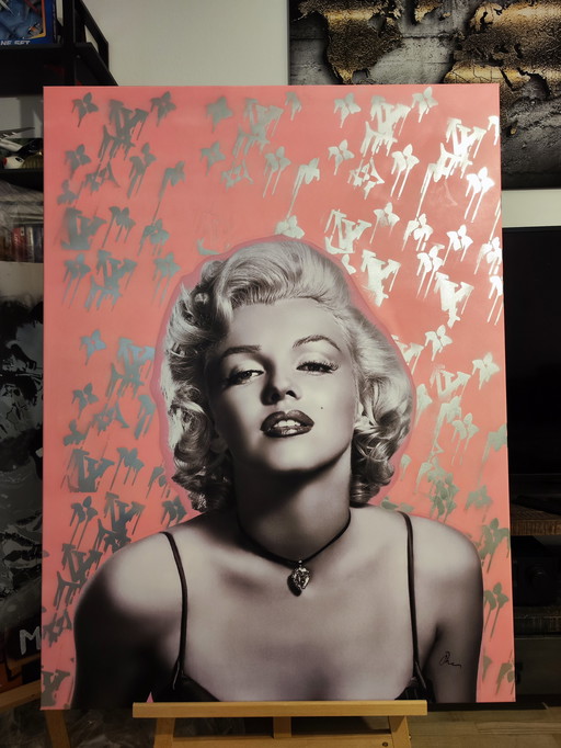 Marilyn Monroe Pop Art artwork, Luxury Girl