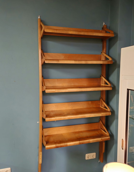 Image 1 of Vintage Cees Braakman Pastoe Open Cabinet Wall Rack