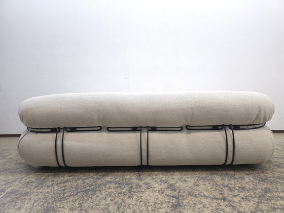 Image 1 of Cassina Soriana Sofa mit Hocker Dreisitzer top Couch