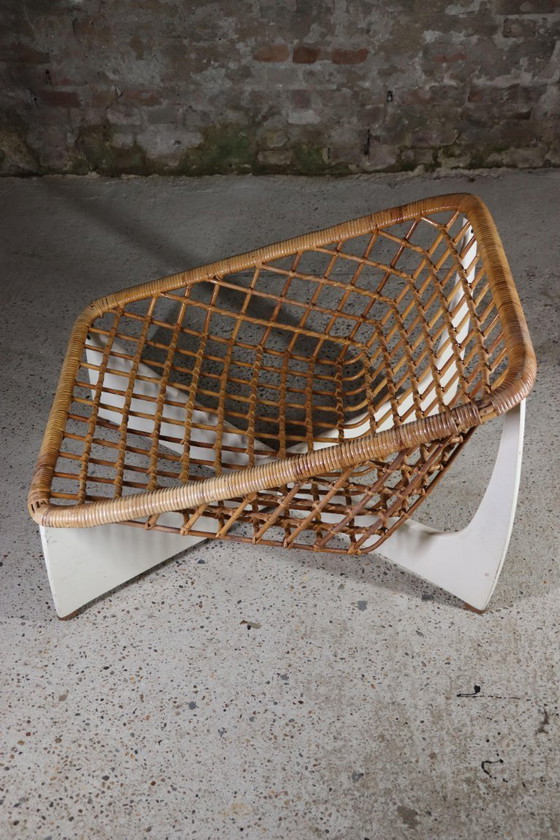 Image 1 of Gebroeders Jonkers – Rokato – Rattan Easy Chair – Noordwolde – Netherlands – 1960s