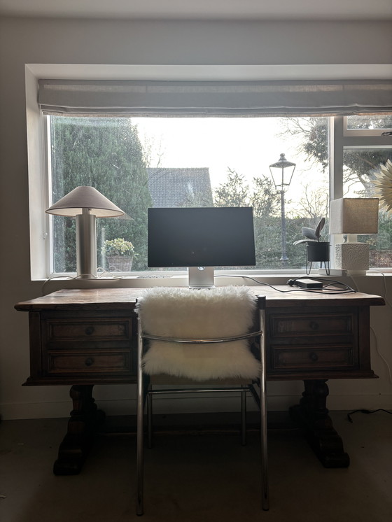 Image 1 of Oude (antieke) houten Frans ufficio 