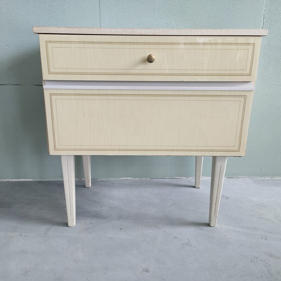 Image 1 of Vintage Occasional Cupboard/Nightstand 1960s