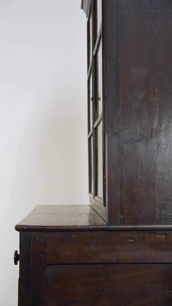 Image 1 of Antique English buffet/ bookcase from early 19th century