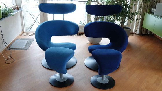 Image 1 of 2x Stokke Varier Peel including stools