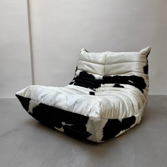 Togo Lounge Chair in Cowhide – Ligne Roset, Loveseats, Leather (photo 4 of 14)
