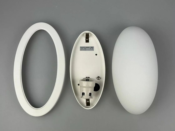 Image 1 of 60s 70s wall lamp Lamp Glashütte Limburg number 3683 Space Age Design