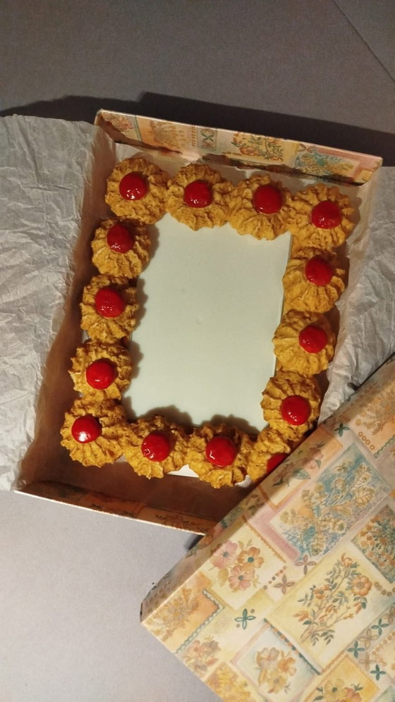 Image 1 of Resin and plastic cookie photo frame. Perfect gift for a pastry chef!