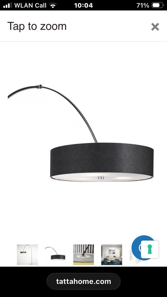 Image 1 of Lampada da terra Estiluz Iris