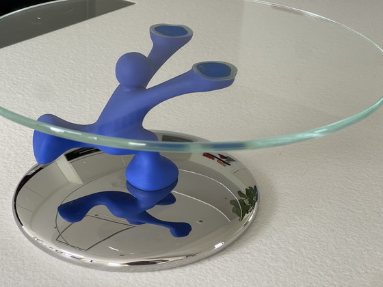 Image 1 of Alessi cake plate Mattia di Rosa Running Man