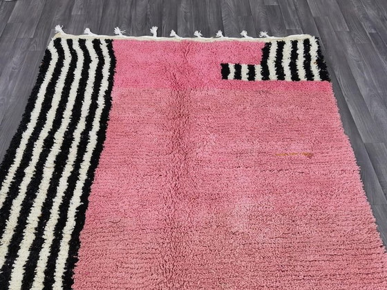 Tapis En Laine Naturelle Tissé À La Main Traditionnelle Sur Mesure 2/3 M – Alessi, Wool (photo 3 of 10)