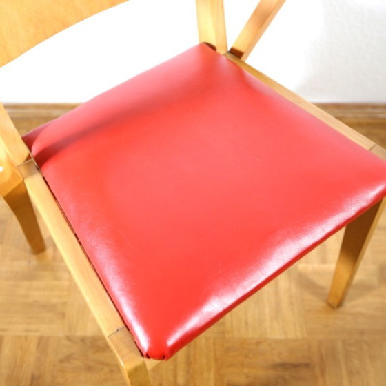 Image 1 of ❤️Seminarvoorzitter Hellerau Cultureel Meubel Selman Selmanagić GDR Midcentury Bauhaus