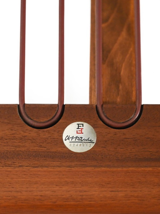 Image 1 of Teakhouten bank "Minerva" met armleuningen van France & Søn